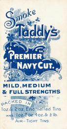 1908 Taddy's Premier Navy Cut Royalty Series #2 Her Majesty the Queen Back