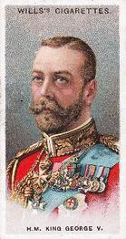 1917 Wills's Allied Army Leaders #12 H.M. King George V Front