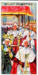 1911 Wills's The Coronation Series #28 Coronation of George III Front