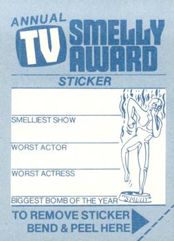 1980 Fleer TV Smelly Awards Stickers #60 Goober Pile Back