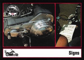 1993 Eagle Productions Black Hills Motor Classic Sturgis #35 Signs Front