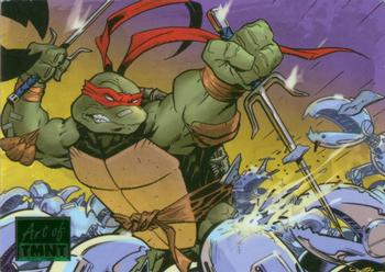 2019 Topps The Art of TMNT - Green #88 Michael Dooney - Against the Mousers Front