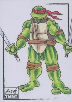 2019 Topps The Art of TMNT - Sketch Artists #NNO Joey Fitchett Front