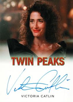2019 Rittenhouse Twin Peaks Archives - Classic Autographs #NNO Victoria Catlin Front