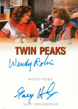 2019 Rittenhouse Twin Peaks Archives - Dual Autographs #NNO Gary Hershberger / Wendy Robie Front