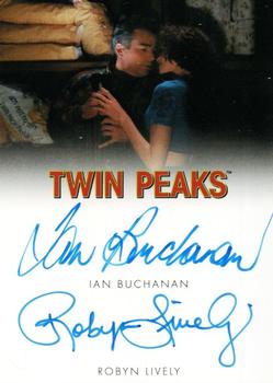 2019 Rittenhouse Twin Peaks Archives - Dual Autographs #NNO Ian Buchanan / Robyn Lively Front