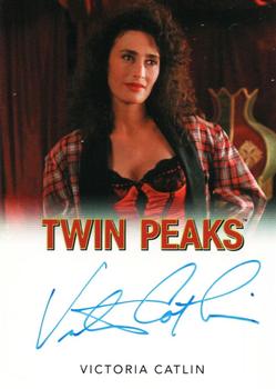 2019 Rittenhouse Twin Peaks Archives - 18-Case Incentive Classic Autographs #NNO Victoria Catlin Front