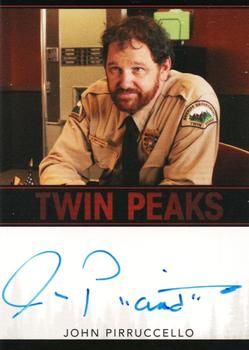 2019 Rittenhouse Twin Peaks Archives - 18-Case Incentive Modern Autographs #NNO John Pirruccello Front