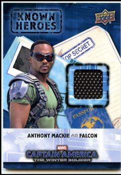 2016 Upper Deck Captain America Civil War (Walmart) - Known Heroes #KH-FA Anthony Mackie Front