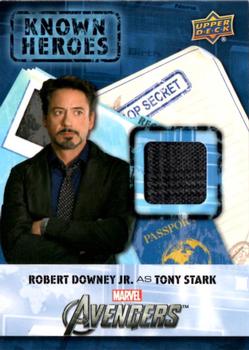 2016 Upper Deck Captain America Civil War (Walmart) - Known Heroes #KH-TS Robert Downey Jr. Front