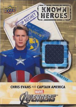 2016 Upper Deck Captain America Civil War (Walmart) - Known Heroes #PKH-CA Chris Evans Front