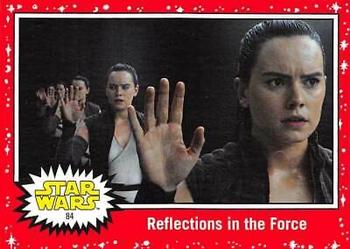2019 Topps Star Wars Journey to Star Wars The Rise of Skywalker - Target Red #84 Reflections in the Force Front