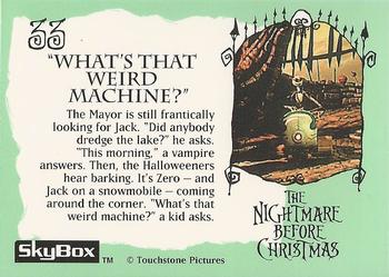 1993 SkyBox The Nightmare Before Christmas #33 