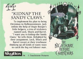 1993 SkyBox The Nightmare Before Christmas #44 