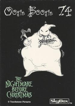 1993 SkyBox The Nightmare Before Christmas #74 Oogie Boogie Back