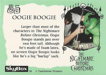 1993 SkyBox The Nightmare Before Christmas #85 Oogie Boogie Back