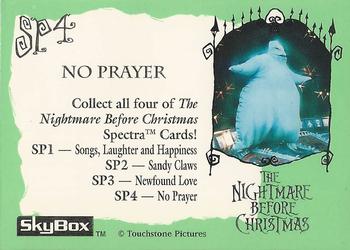 1993 SkyBox The Nightmare Before Christmas - Spectra #SP4 No prayer Back