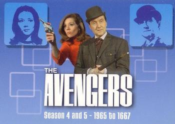 2005 Strictly Ink The Avengers Series 2 #1 Season 4 and 5 - 1965 to 1667 Front