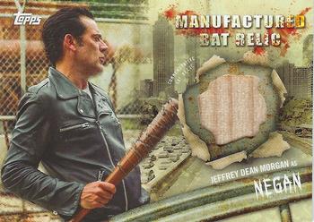 2017 Topps The Walking Dead: Evolution - Manufactured Bat Relic #BR-N4 Jeffrey Dean Morgan Front
