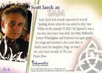 2006 Inkworks Charmed Destiny - Autographs #A-4 Scott Jaeck Back