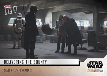 2019 Topps Now Star Wars: The Mandalorian #13 Delivering the Bounty Front