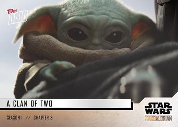 2019 Topps Now Star Wars: The Mandalorian #40 A Clan of Two Front