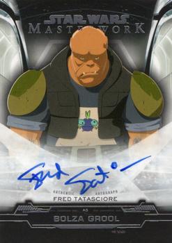 2019 Topps Star Wars Masterwork - Autographs #A-FT Fred Tatasciore Front