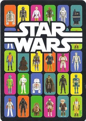 2019 NMR Distribution Star Wars Vintage Kenner Action Figures Playing Cards #J♥ Han Solo Back