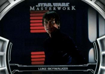 2019 Topps Star Wars Masterwork - Defining Moments #DM-1 Luke Skywalker Front