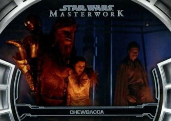 2019 Topps Star Wars Masterwork - Defining Moments #DM-7 Chewbacca Front