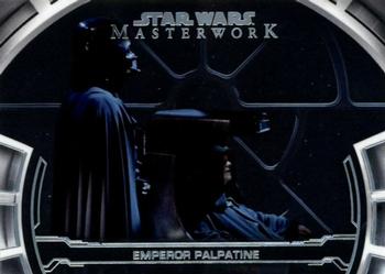 2019 Topps Star Wars Masterwork - Defining Moments #DM-9 Emperor Palpatine Front