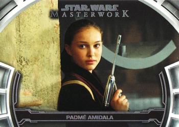 2019 Topps Star Wars Masterwork - Defining Moments #DM-12 Padmé Amidala Front