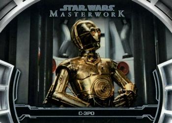 2019 Topps Star Wars Masterwork - Defining Moments #DM-13 C-3PO Front