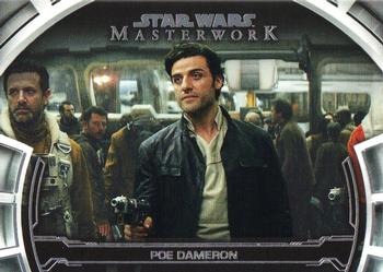 2019 Topps Star Wars Masterwork - Defining Moments #DM-21 Poe Dameron Front