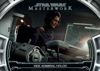 2019 Topps Star Wars Masterwork - Defining Moments #DM-24 Vice Admiral Holdo Front