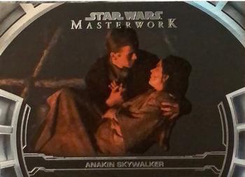 2019 Topps Star Wars Masterwork - Defining Moments Rainbow Foil #DM-4 Anakin Skywalker Front