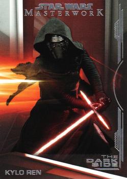 2019 Topps Star Wars Masterwork - The Dark Side #DS-5 Kylo Ren Front