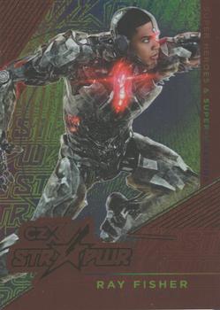 2019 Cryptozoic CZX Super Heroes & Super Villains - CZ STR PWR #S10 Ray Fisher Front
