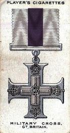 1927 Player's War Decorations & Medals #11 The Military Cross Front