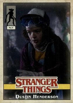 2019 Topps Stranger Things Welcome to the Upside Down - Character Cards #3 Dustin Henderson Front