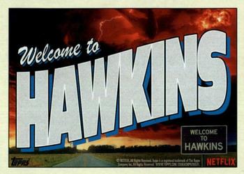2019 Topps Stranger Things Welcome to the Upside Down - Welcome to Hawkins #HWK-2 Hawkins Middle School Front