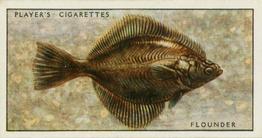 1933 Player's Fresh-Water Fishes #19 Flounder Front