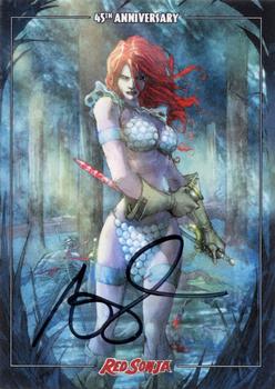 2018 Dynamite Entertainment Red Sonja 45th Anniversary - Autographs #2 Amy Chu Front