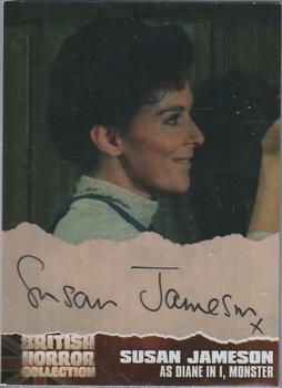 2017 Unstoppable British Horror Collection - Autographs #SJ1 Susan Jameson Front