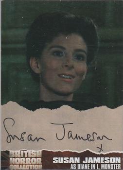 2017 Unstoppable British Horror Collection - Autographs #SJ2 Susan Jameson Front