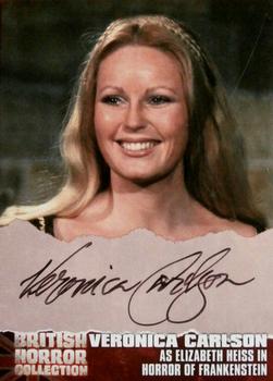 2017 Unstoppable British Horror Collection - Autographs #VC1 Veronica Carlson Front