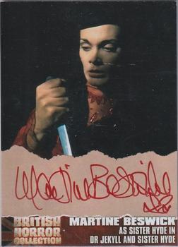 2017 Unstoppable British Horror Collection - Autographs #MB2 Martine Beswick Front