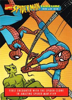 1995 Welches Eskimo Pie Spider-Man Timeline #10 First Encounter With the Spider-Man Clone Front