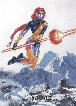 1994 SkyBox Malibu Comics Master Series #69 Topaz Front