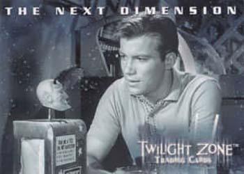 2000 Rittenhouse Twilight Zone The Next Dimension Series 2 - Promos #P3 William Shatner Front